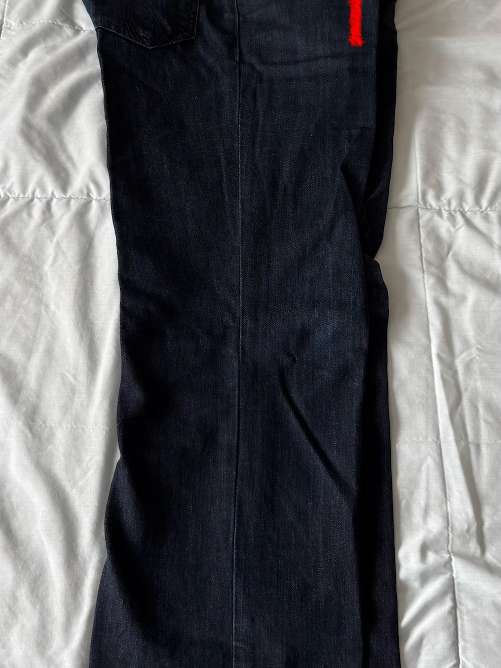 Calvin Klein Men's Dark Indigo Straight Jeans